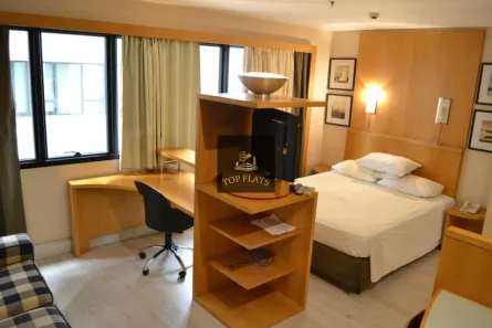 Flat com 1 Quarto para alugar, 30m² no Itaim Bibi, São Paulo