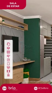 Apartamento com 2 Quartos à venda, 43m² no Jardim Itaú, Ribeirão Preto