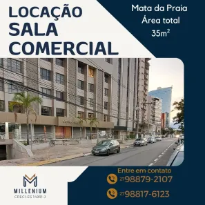 Sala Comercial para alugar, 35m² no Mata da Praia, Vitória