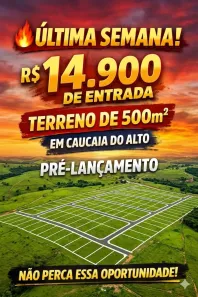 Lote/Terreno à venda, 500m² no Jardim da Glória, Cotia