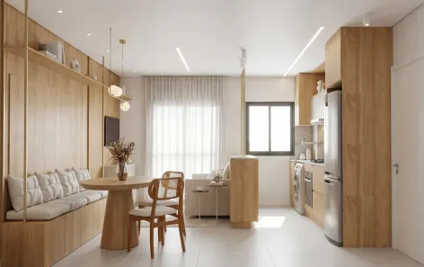 Apartamento com 2 Quartos à venda, 46m² no Vila Assunção, Santo André