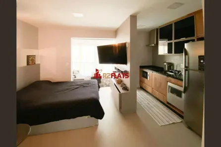 Flat com 1 Quarto para alugar, 38m² no Indianópolis, São Paulo