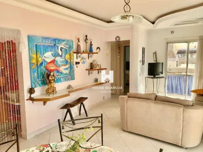 Cobertura com 2 Quartos para venda ou aluguel, 150m² no Enseada, Guarujá
