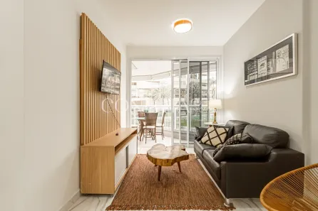 Apartamento com 1 Quarto para alugar, 50m² no Dezoito do Forte Empresarial/Alphaville., Barueri