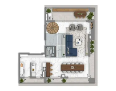 Apartamento com 3 Quartos à venda, 205m² no Jardim Vera Cruz, São Paulo