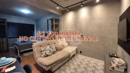 Apartamento com 1 Quarto à venda, 37m² no Centro, Blumenau