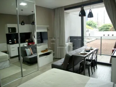 Flat com 1 Quarto para alugar, 35m² no Vila Olímpia, São Paulo