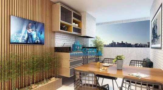 Apartamento com 3 Quartos à venda, 91m² no Boqueirão, Santos