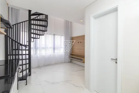 Apartamento com 1 Quarto para alugar, 43m² no Água Verde, Curitiba