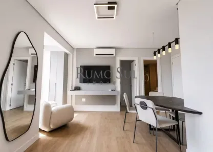 Apartamento com 1 Quarto para alugar, 42m² no Campo Belo, São Paulo