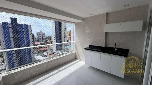Apartamento com 3 Quartos para alugar, 126m² no Manaíra, João Pessoa
