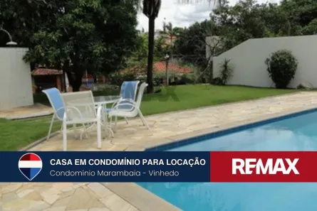 Casa de Condomínio com 4 Quartos para alugar, 369m² no Marambaia, Vinhedo