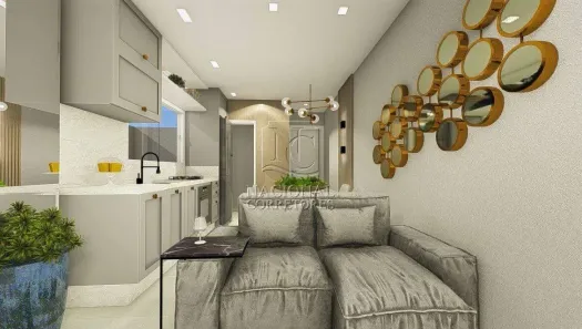Apartamento com 2 Quartos à venda, 42m² no Vila Assunção, Santo André
