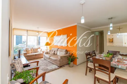 Apartamento com 3 Quartos à venda, 107m² no Brooklin Paulista, São Paulo