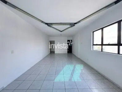 Sala Comercial com 1 Quarto para alugar, 170m² no Gonzaga, Santos
