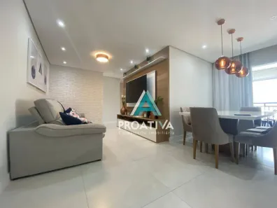 Apartamento com 3 Quartos à venda, 97m² no Vila Scarpelli, Santo André