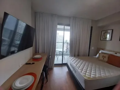 Apartamento com 1 Quarto para alugar, 27m² no Vila Pompéia, São Paulo