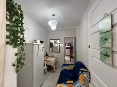 Apartamento com 1 Quarto à venda, 34m² no Centro, São Vicente