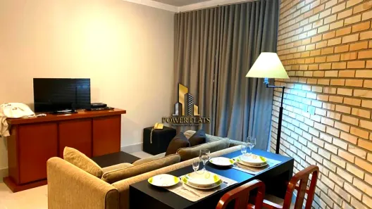 Flat com 1 Quarto para alugar, 40m² no Jardim Paulista, São Paulo
