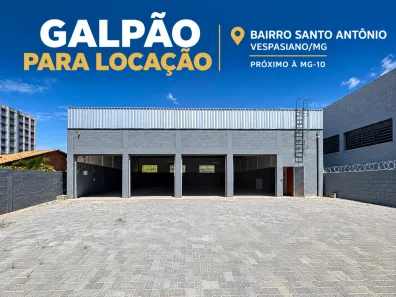 Galpão/Depósito/Armazém para alugar, 712m² no Santo Antônio, Vespasiano