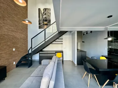 Apartamento com 1 Quarto para alugar, 55m² no Campo Belo, São Paulo