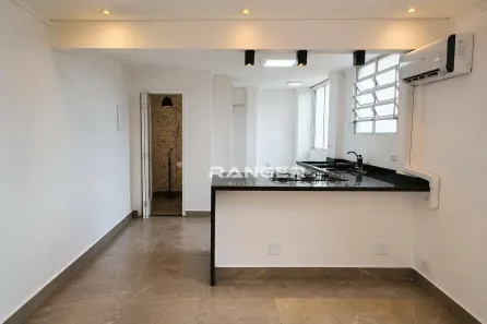 Apartamento com 1 Quarto para alugar, 45m² no José Menino, Santos