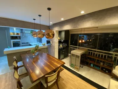 Apartamento com 3 Quartos para alugar, 107m² no Novo Homero Thon, Santo André