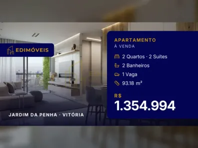 Apartamento com 2 Quartos à venda, 93m² no Jardim da Penha, Vitória