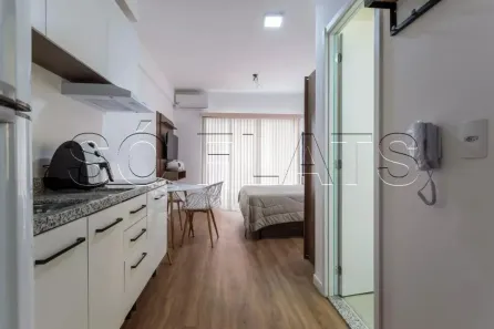 Flat com 1 Quarto para alugar, 24m² no Vila Nova Conceição, São Paulo