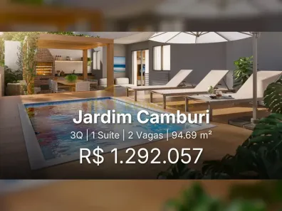 Apartamento com 3 Quartos à venda, 94m² no Jardim Camburi, Vitória