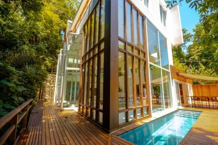 Casa de Condomínio com 5 Quartos para alugar, 700m² no Balneario Praia do Perequê, Guarujá