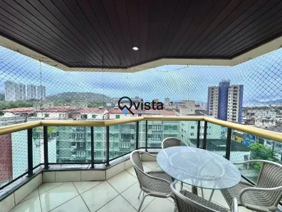 Apartamento com 3 Quartos à venda, 126m² no Loteamento João Batista Julião, Guarujá