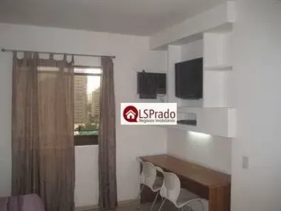 Flat com 1 Quarto para alugar, 24m² no Moema, São Paulo