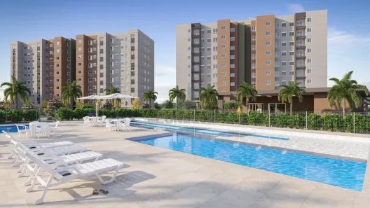 Apartamento com 3 Quartos à venda, 54m² no Bicanga, Serra