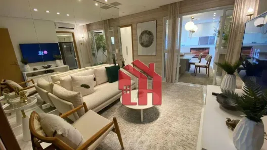 Apartamento com 3 Quartos à venda, 91m² no Boqueirão, Santos