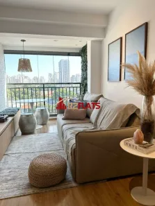 Flat com 1 Quarto para alugar, 28m² no Indianópolis, São Paulo