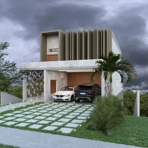 Sobrado com 4 Quartos à venda, 258m² no Alphaville (Abrantes), Camaçari