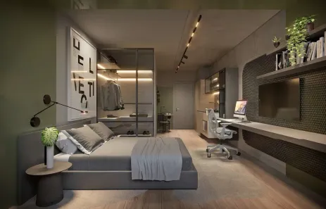 Apartamento com 1 Quarto à venda, 26m² no Moema, São Paulo