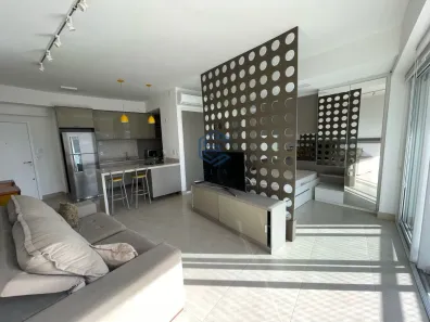 Apartamento com 1 Quarto para alugar, 52m² no José Menino, Santos
