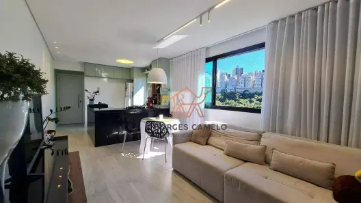 Apartamento com 1 Quarto para venda ou aluguel, 82m² no Vale do Sereno, Nova Lima