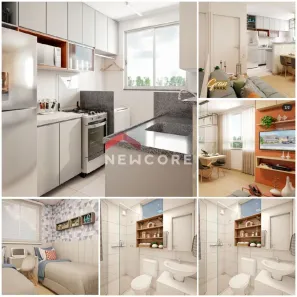 Apartamento com 1 Quarto à venda, 50m² no Residencial Poços, Lagoa Santa