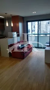 Flat com 1 Quarto para alugar, 40m² no Itaim Bibi, São Paulo