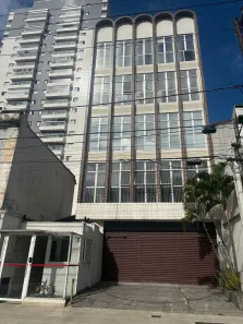 Sala Comercial para alugar, 305m² no Vila Mathias, Santos