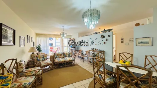 Apartamento com 3 Quartos para alugar, 116m² no Enseada, Guarujá