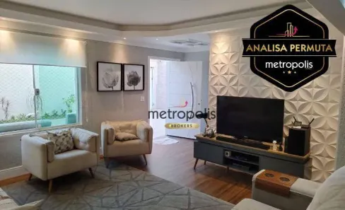 Casa com 3 Quartos para venda ou aluguel, 270m² no Jardim São Caetano, São Caetano do Sul