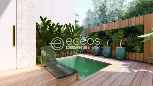 Casa de Condomínio com 3 Quartos à venda, 117m² no Nova Uberlândia, Uberlândia