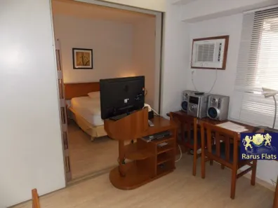 Flat com 1 Quarto para alugar, 37m² no Moema, São Paulo