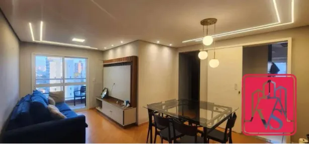 Apartamento com 2 Quartos para alugar, 62m² no Vila Guiomar, Santo André