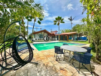 Casa com 5 Quartos para venda ou aluguel, 350m² no Jardim Mar e Céu, Guarujá