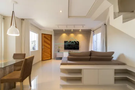 Casa de Condomínio com 3 Quartos à venda, 123m² no Santo Inácio, Curitiba